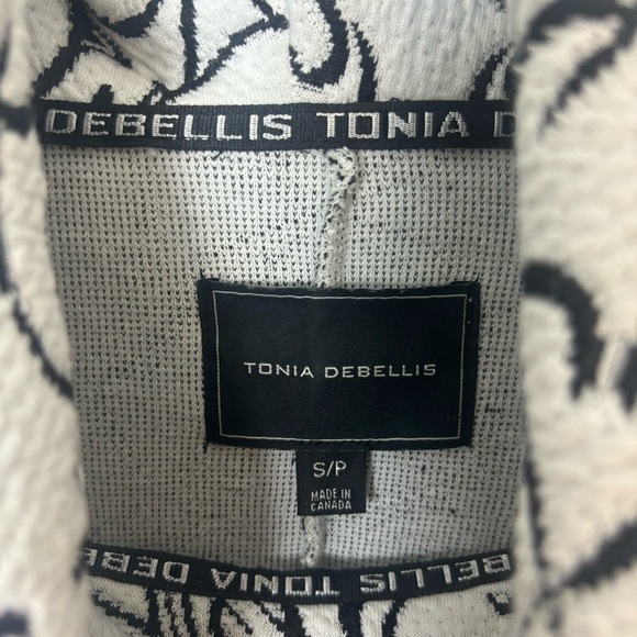Tonia Debellis Black and White Tunic Small - Picture 9 of 10